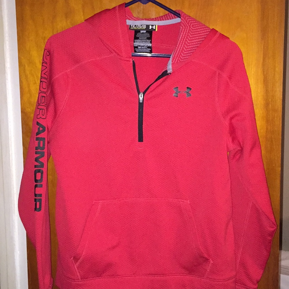 Youth boys XL Red Pullover Hoodie